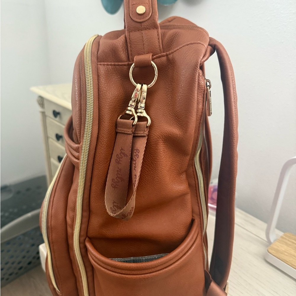Itzy Ritzy Tan Backpack - Picture 3 of 7